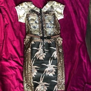 Byron Lars dress sold at Anthropologie